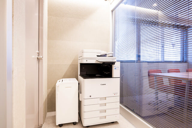 大宮駅から徒歩4分のレンタルオフィス - TMオフィス 2nd 複写機・シュレッダー